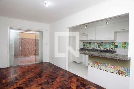 Sala de apartamento à venda com 1 quarto, 78m² em Petrópolis, Porto Alegre