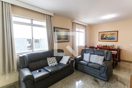 Sala de apartamento à venda com 4 quartos, 127m² em Cidade Nova, Belo Horizonte