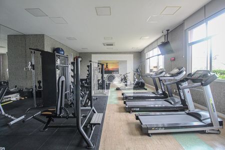 Apartamento à venda com 64m², 1 quarto e 2 vagas Apartamento à venda com 64m², 1 quarto e 2 vagasÁrea comum - Academia