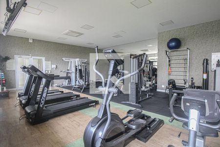 Apartamento à venda com 64m², 1 quarto e 2 vagas Apartamento à venda com 64m², 1 quarto e 2 vagasÁrea comum - Academia