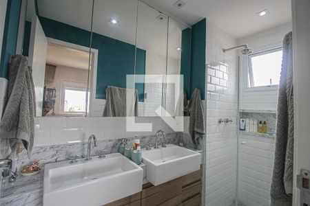 Apartamento à venda com 64m², 1 quarto e 2 vagas Apartamento à venda com 64m², 1 quarto e 2 vagasBanheiro da Suíte