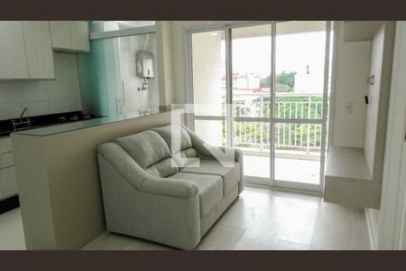 Sala de apartamento para alugar com 1 quarto, 41m² em Umuarama, Osasco