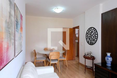 Sala de apartamento à venda com 3 quartos, 88m² em Funcionários, Belo Horizonte