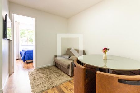 Sala de apartamento para alugar com 1 quarto, 35m² em Vila Buarque, São Paulo
