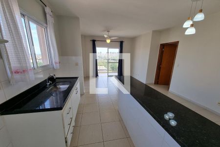 Cozinha de apartamento para alugar com 1 quarto, 54m² em Jardim Nova Alianca, Ribeirão Preto