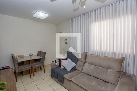 Sala de apartamento à venda com 2 quartos, 56m² em Salgado Filho, Belo Horizonte
