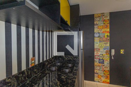 Cozinha de apartamento à venda com 2 quartos, 48m² em Estância Velha, Canoas