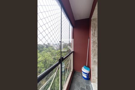 Varanda da Sala de apartamento para alugar com 3 quartos, 63m² em Jardim São Savério, São Paulo