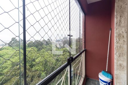 Varanda da Sala de apartamento para alugar com 3 quartos, 63m² em Jardim São Savério, São Paulo