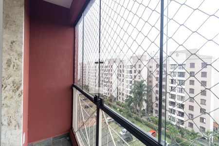 Varanda da Sala de apartamento para alugar com 3 quartos, 63m² em Jardim São Savério, São Paulo