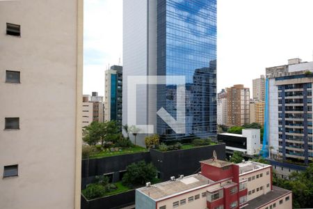 Vista do Quarto de kitnet/studio à venda com 1 quarto, 38m² em Savassi, Belo Horizonte
