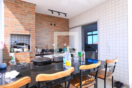 Área Gourmet de apartamento à venda com 4 quartos, 270m² em Colégio Batista, Belo Horizonte