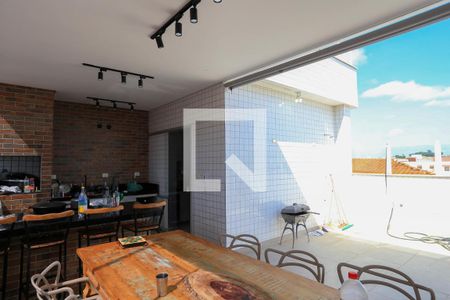 Área Gourmet de apartamento à venda com 4 quartos, 270m² em Colégio Batista, Belo Horizonte