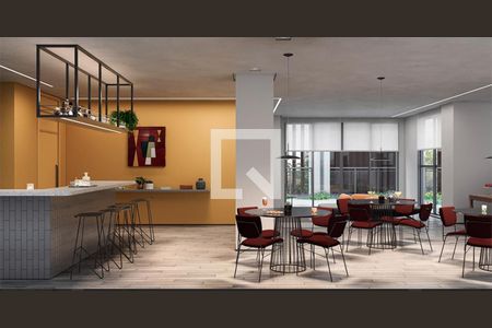 Studio à venda com 25m², 1 quarto e sem vagaÁrea Comum