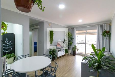 Sala de apartamento à venda com 1 quarto, 69m² em Vila Industrial, Campinas