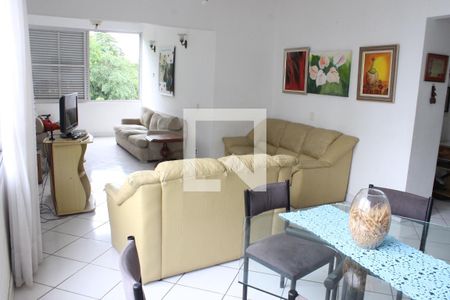 Sala de apartamento para alugar com 2 quartos, 110m² em Ilha Porchat, São Vicente