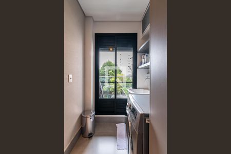 Área de serviço de apartamento para alugar com 1 quarto, 40m² em Pinheiros, São Paulo