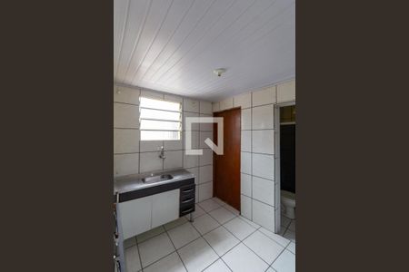 Quarto e Cozinha Integrada  de casa para alugar com 1 quarto, 34m² em Ermelino Matarazzo, São Paulo