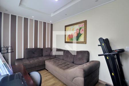 Sala de apartamento para alugar com 3 quartos, 87m² em Jardim, Santo André