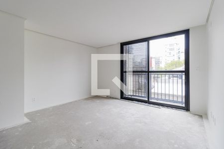 Sala de apartamento à venda com 1 quarto, 48m² em Auxiliadora, Porto Alegre