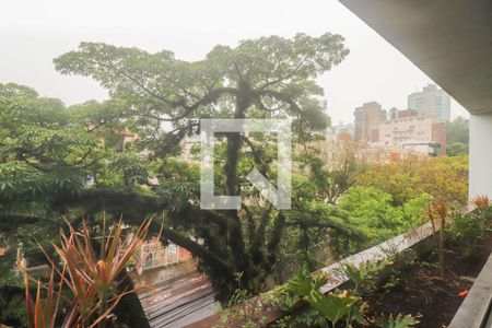 Vista da Sala e Cozinha de apartamento à venda com 2 quartos, 94m² em Auxiliadora, Porto Alegre