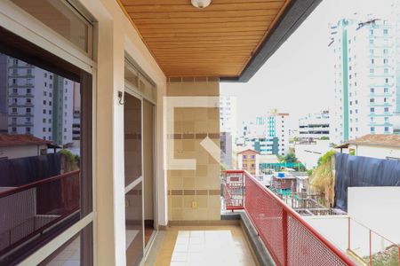 Varanda da Sala de apartamento à venda com 3 quartos, 119m² em Sagrada Família, Belo Horizonte