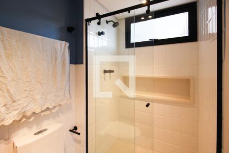 Banheiro da Suíte  de apartamento para alugar com 3 quartos, 112m² em Vila Olímpia, São Paulo