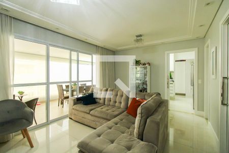 Sala de apartamento à venda com 4 quartos, 132m² em Vila Zilda, São Paulo