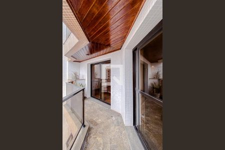 Varanda da Sala de apartamento à venda com 4 quartos, 182m² em Vila Regente Feijó, São Paulo