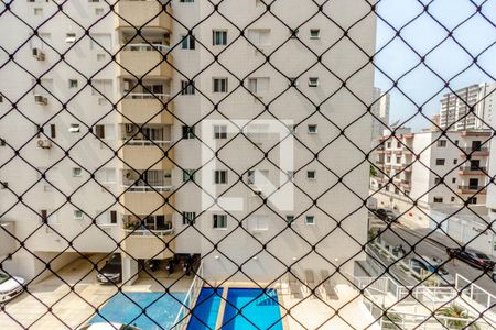 Vista da Sala de apartamento para alugar com 1 quarto, 40m² em Guilhermina, Praia Grande