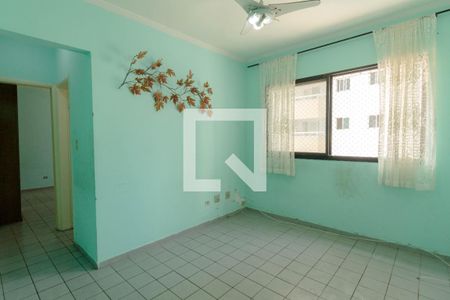 Sala de apartamento para alugar com 1 quarto, 40m² em Guilhermina, Praia Grande