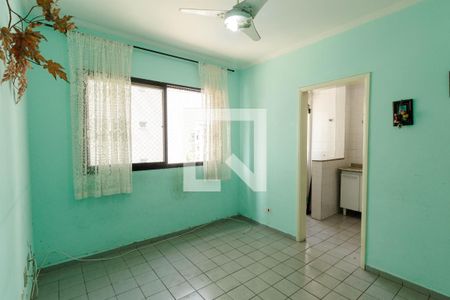 Sala de apartamento para alugar com 1 quarto, 40m² em Guilhermina, Praia Grande