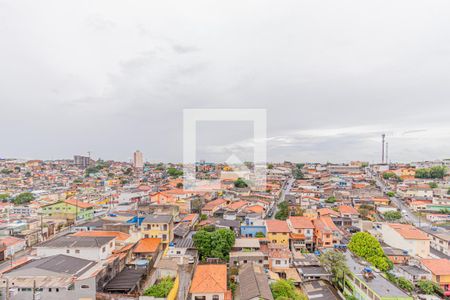 Vista da sala de casa de condomínio para alugar com 3 quartos, 66m² em Jardim das Belezas, Carapicuíba