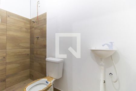 Banheiro de kitnet/studio para alugar com 1 quarto, 20m² em Cambuci, São Paulo