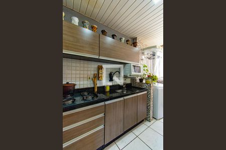 Cozinha de apartamento à venda com 2 quartos, 49m² em Olaria, Canoas