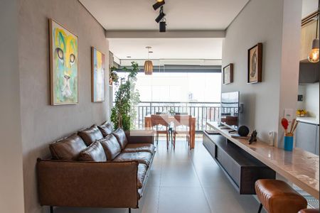 Sala de apartamento à venda com 2 quartos, 60m² em Vila Dom Pedro I, São Paulo