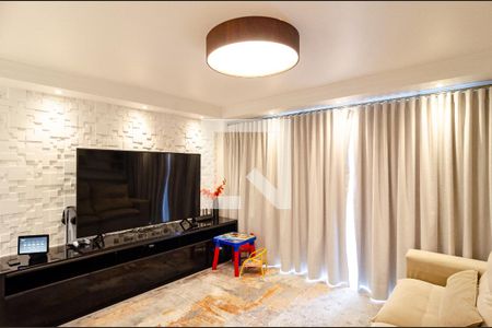 Sala de apartamento à venda com 3 quartos, 88m² em Vila Campestre, São Paulo