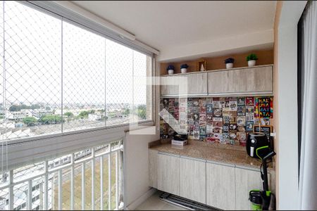 Varanda de apartamento à venda com 3 quartos, 88m² em Vila Campestre, São Paulo