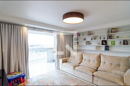 Sala de apartamento à venda com 3 quartos, 88m² em Vila Campestre, São Paulo