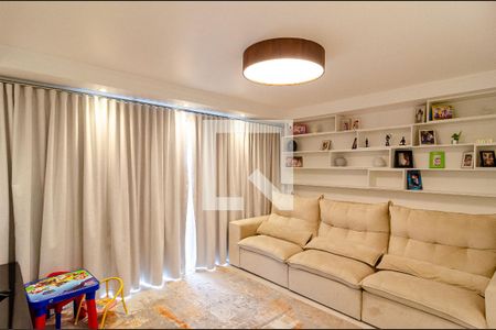 Sala de apartamento à venda com 3 quartos, 88m² em Vila Campestre, São Paulo