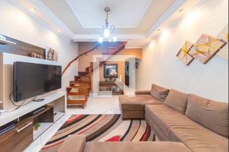 Sala de casa à venda com 3 quartos, 210m² em Jardim Marek, Santo André