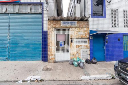 Casa para alugar com 35m², 1 quarto e sem vagaFachado do condomínio