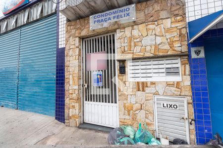 Casa para alugar com 35m², 1 quarto e sem vagaFachado do condomínio