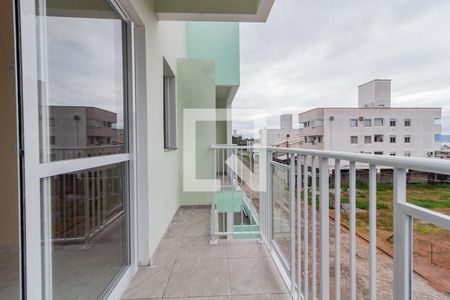 Sacada de kitnet/studio para alugar com 1 quarto, 24m² em Serraria, São José