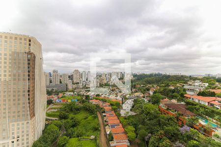 Vista da Varanda de apartamento à venda com 1 quarto, 26m² em Jardim Panorama, São Paulo