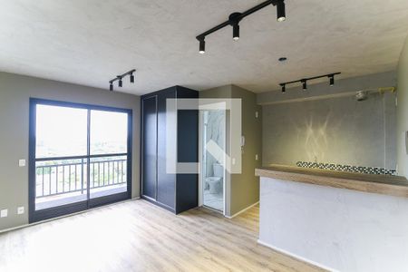 Sala/Quarto de apartamento à venda com 1 quarto, 26m² em Jardim Panorama, São Paulo