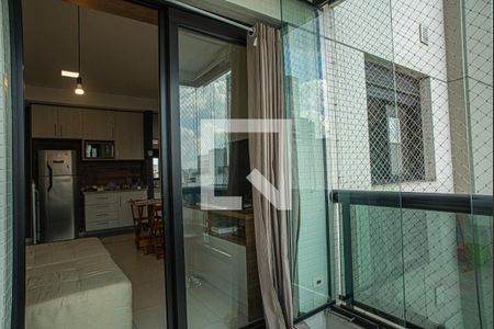Varanda da sala de apartamento à venda com 1 quarto, 39m² em Bela Vista, São Paulo