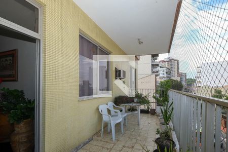 Varanda da Sala de apartamento para alugar com 2 quartos, 96m² em Vila Isabel, Rio de Janeiro