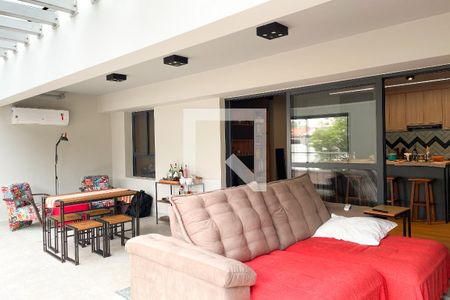 Sala/Cozinha de apartamento à venda com 1 quarto, 70m² em Vila Pompéia, São Paulo