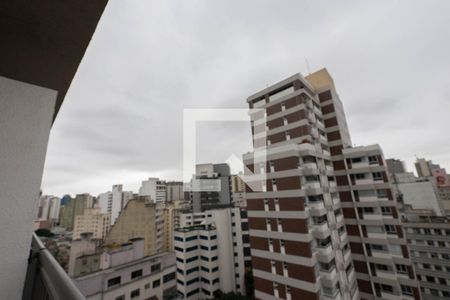 Studio para alugar com 19m², 1 quarto e sem vagaVista da Sacada